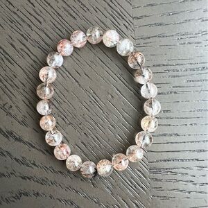 Black super 7 bracelet 9 mm